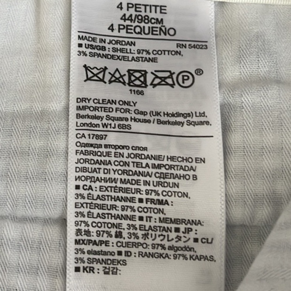 Banana Republic Seersucker Pants Sz 4P - Picture 7 of 10